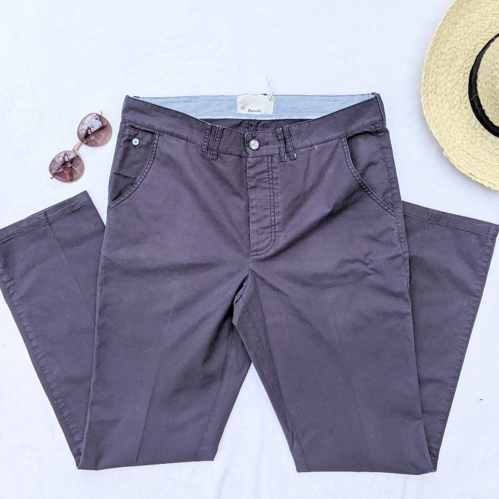 Trovota Navy Handmade Dress Pants